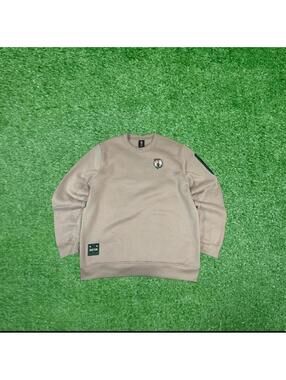 NBA Men's Cream and Tan Sweatshirt